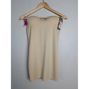 Maidenform Self Expressions Strapless Slip Womens‎ Medium 36B Beige Shapewear
